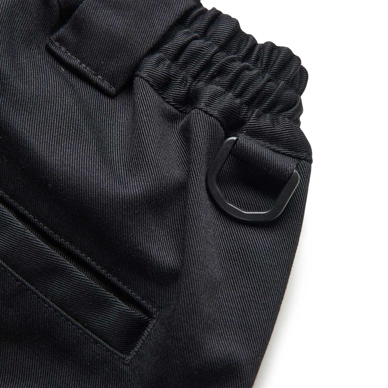 magic stick x dickies 90s style wide tapered chino (triple black)