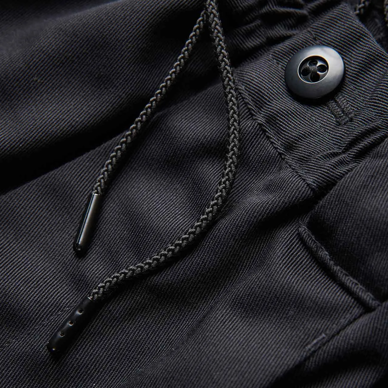 magic stick x dickies 90s style wide tapered chino (triple black)