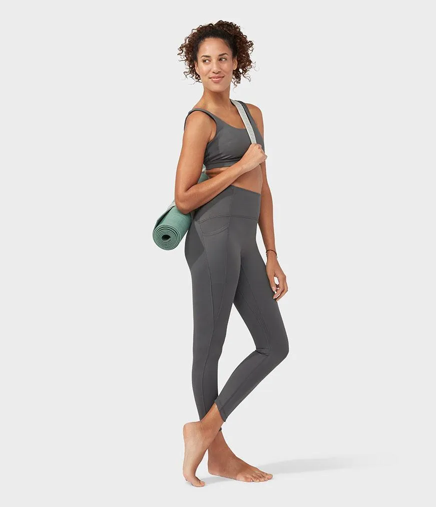Manduka Apparel - Women's Presence Legging - New Grey