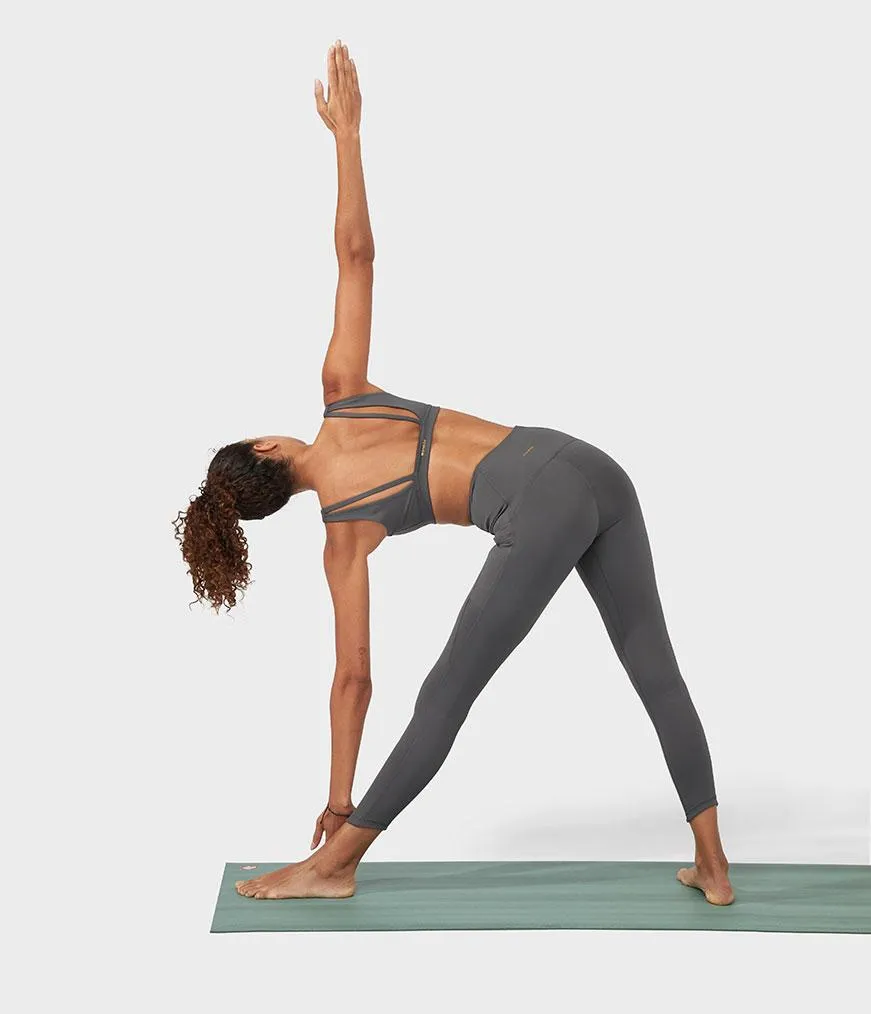 Manduka Apparel - Women's Presence Legging - New Grey