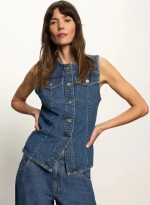 Maritime Denim Vest