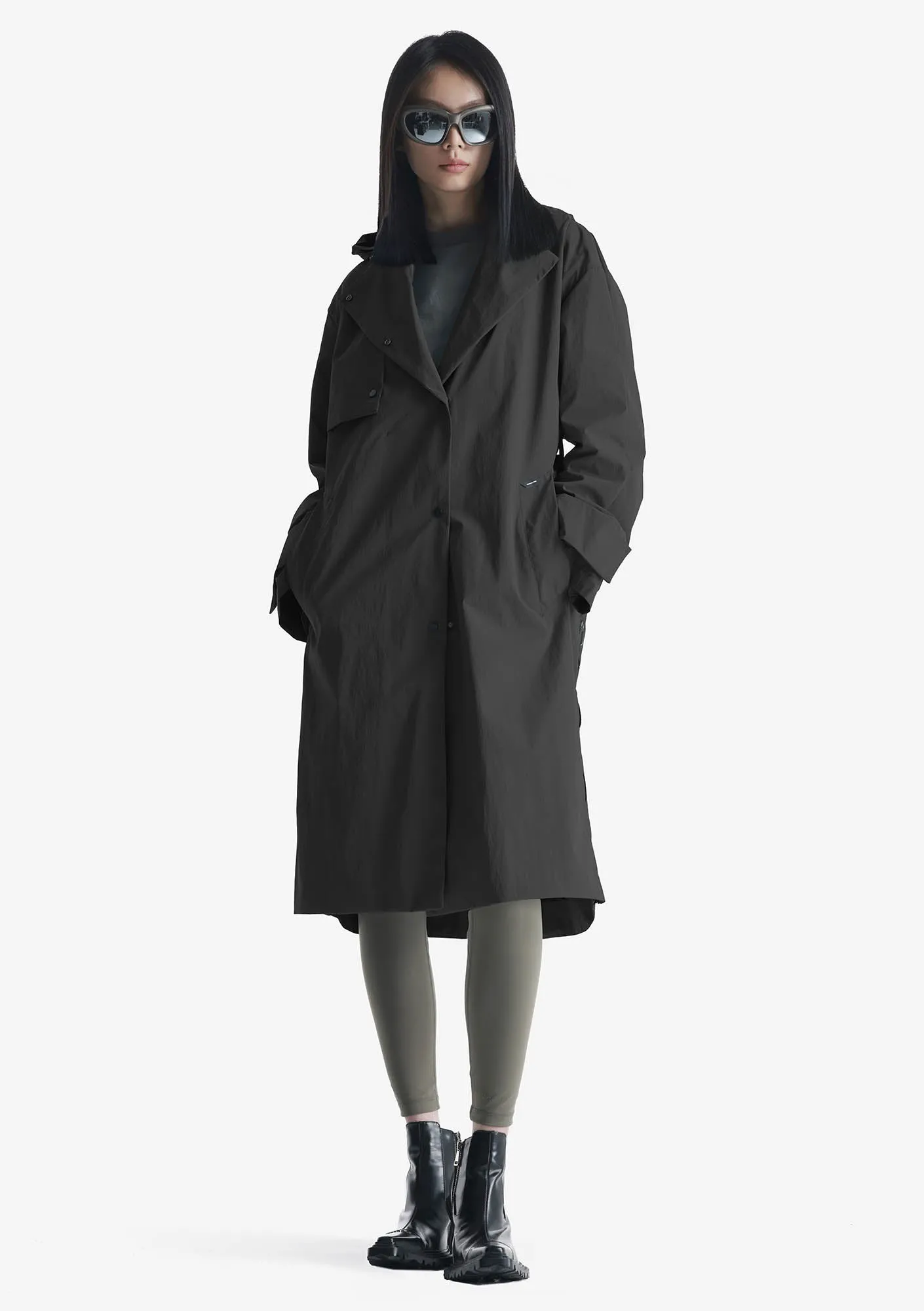 MASARU Trench Coat Qw518-1