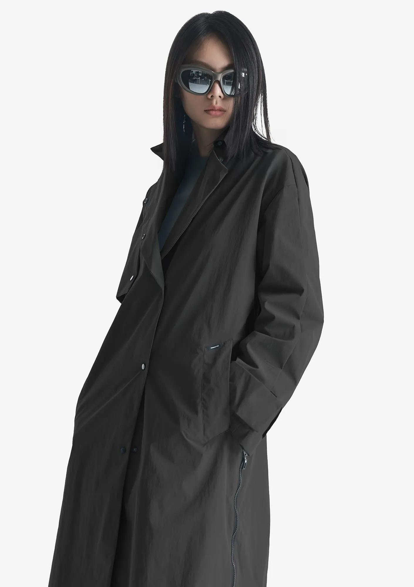 MASARU Trench Coat Qw518-1