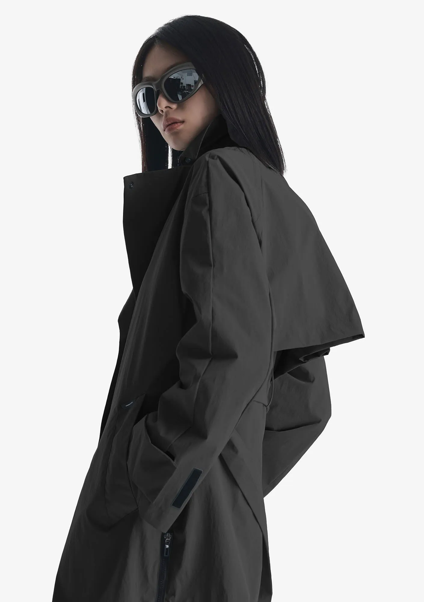 MASARU Trench Coat Qw518-1
