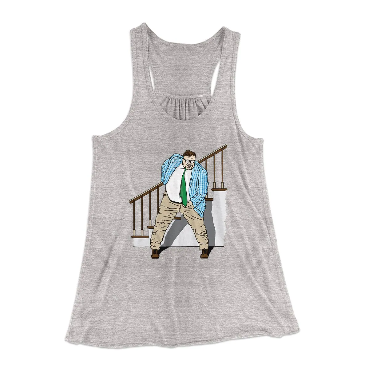Matt Foley Motivational Speaker Women's Flowey Tank Top