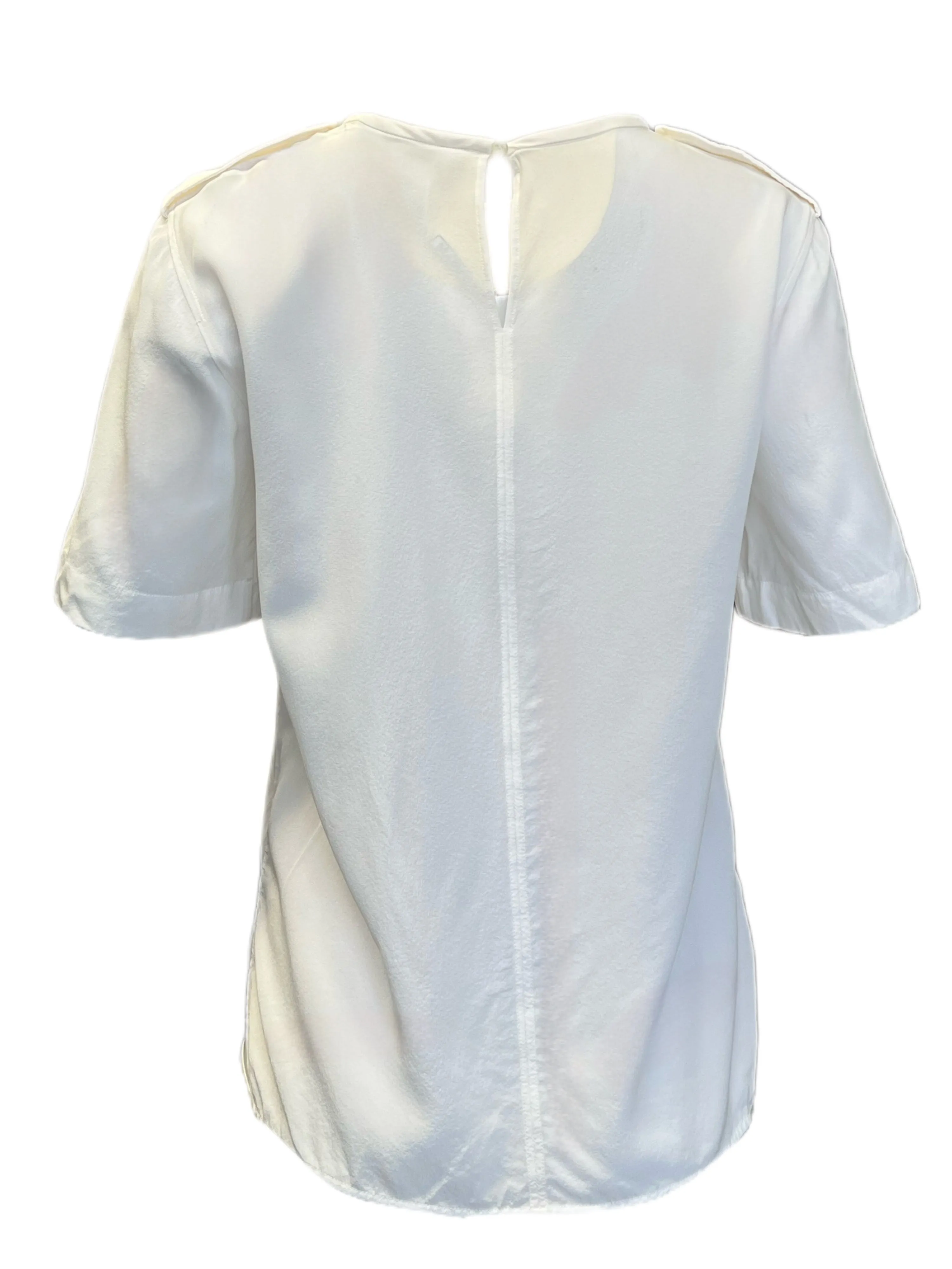 Max Mara Women's Silk Caravan Pullover Blouse Size 8 NWT