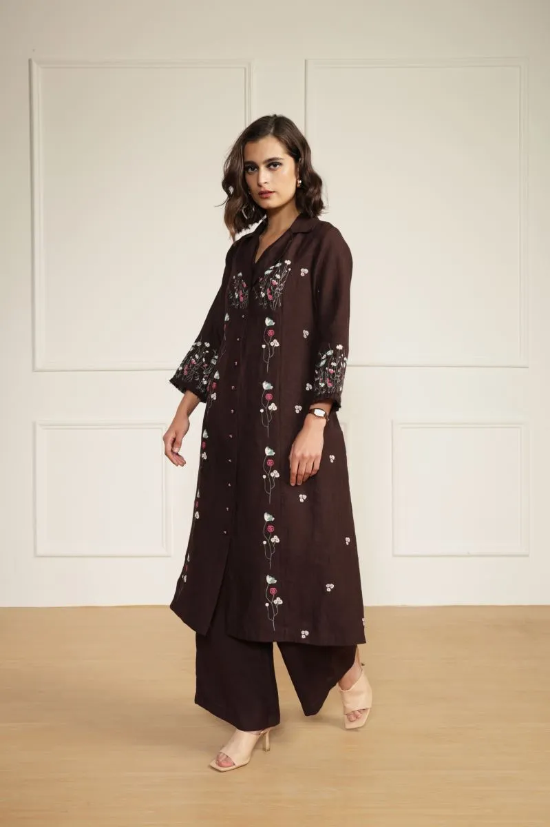 Meadows grape jacket with top and pants