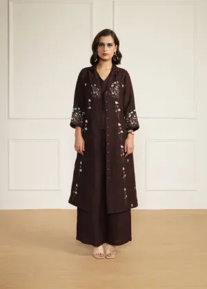 Meadows grape jacket with top and pants