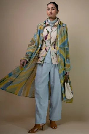 Meadows Unisex Hand Painted Trench