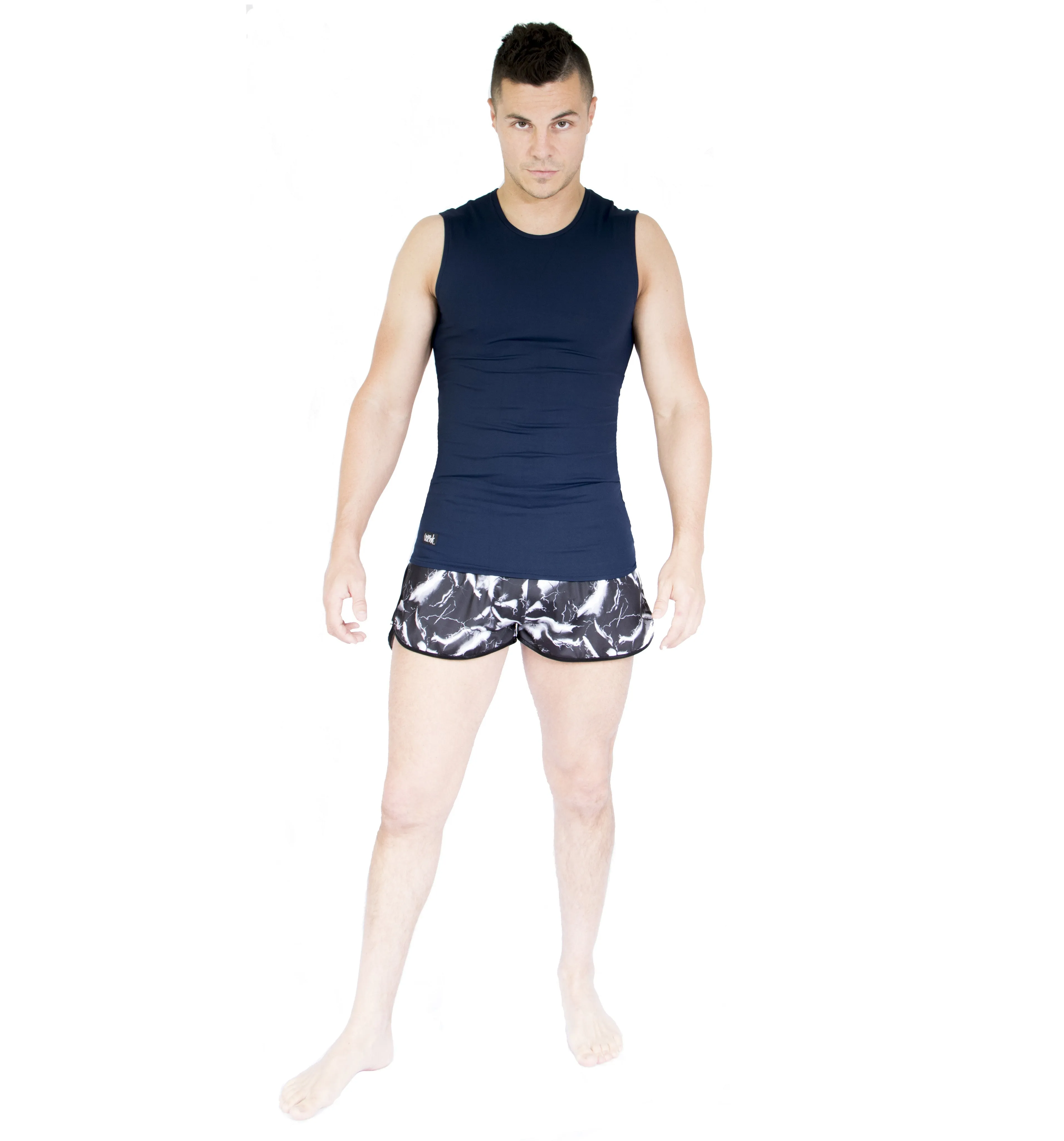 Men's Fitted Vest - Navy