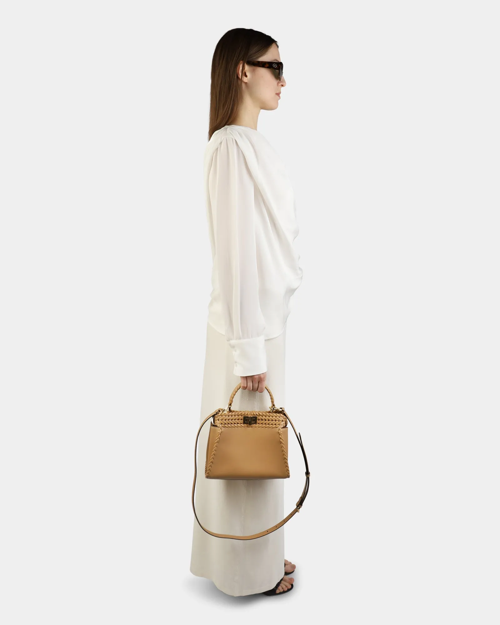 Moa One Shoulder Top White