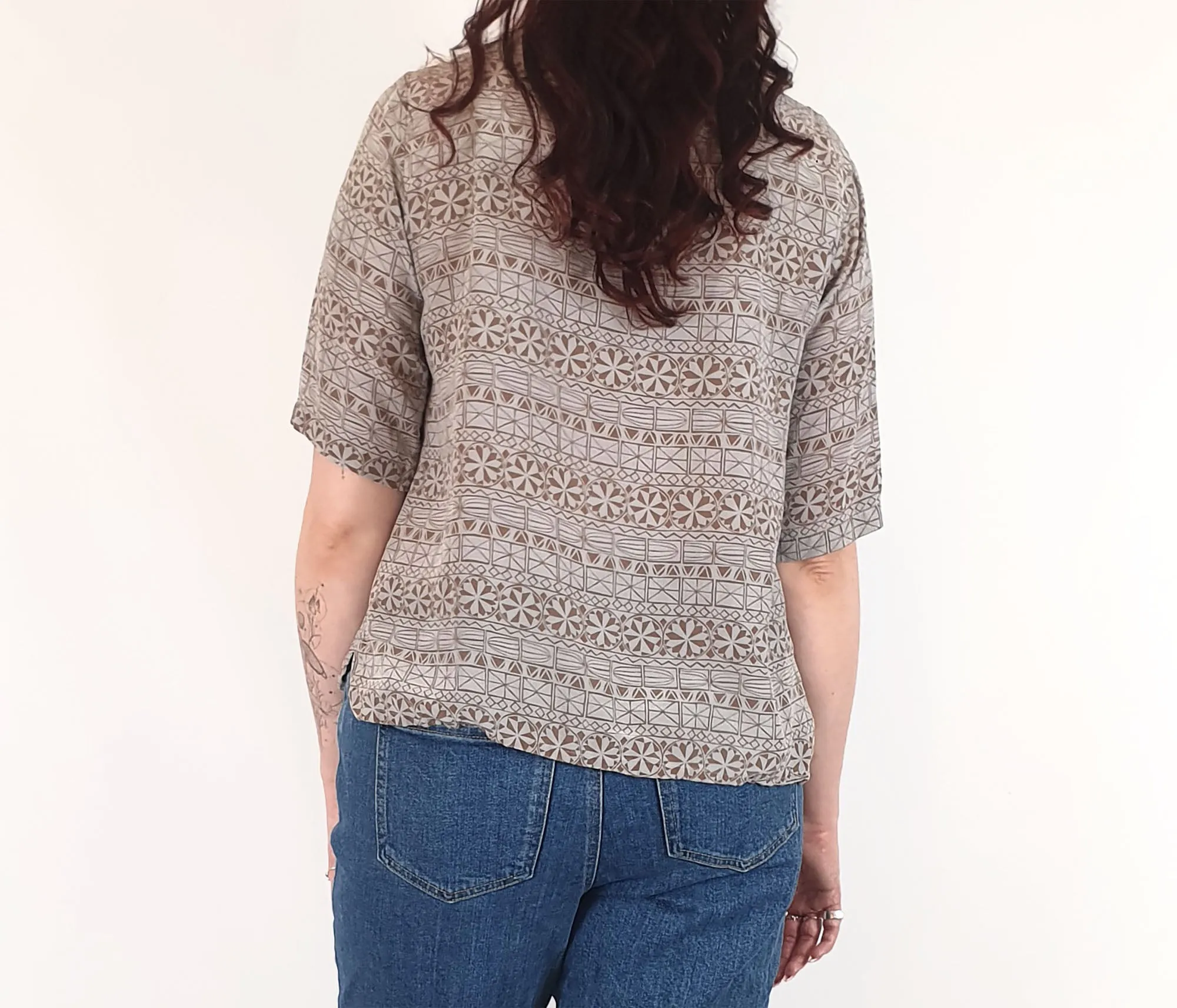 Nancybird silk top size 12