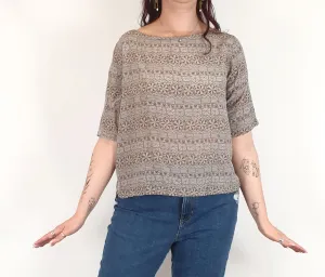 Nancybird silk top size 12