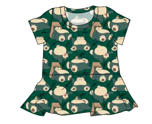 Nap Time Ladies' Peplum Top