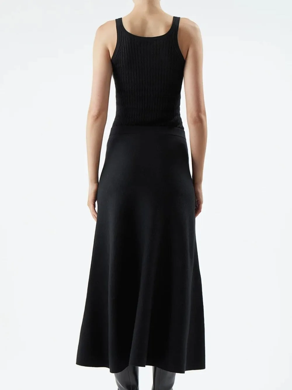 Nevin Pointelle-Knit Cashmere and Silk-Blend Tank