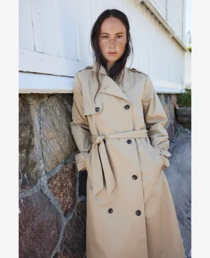 Noa Noa Arabella Trench Jacket - Beige