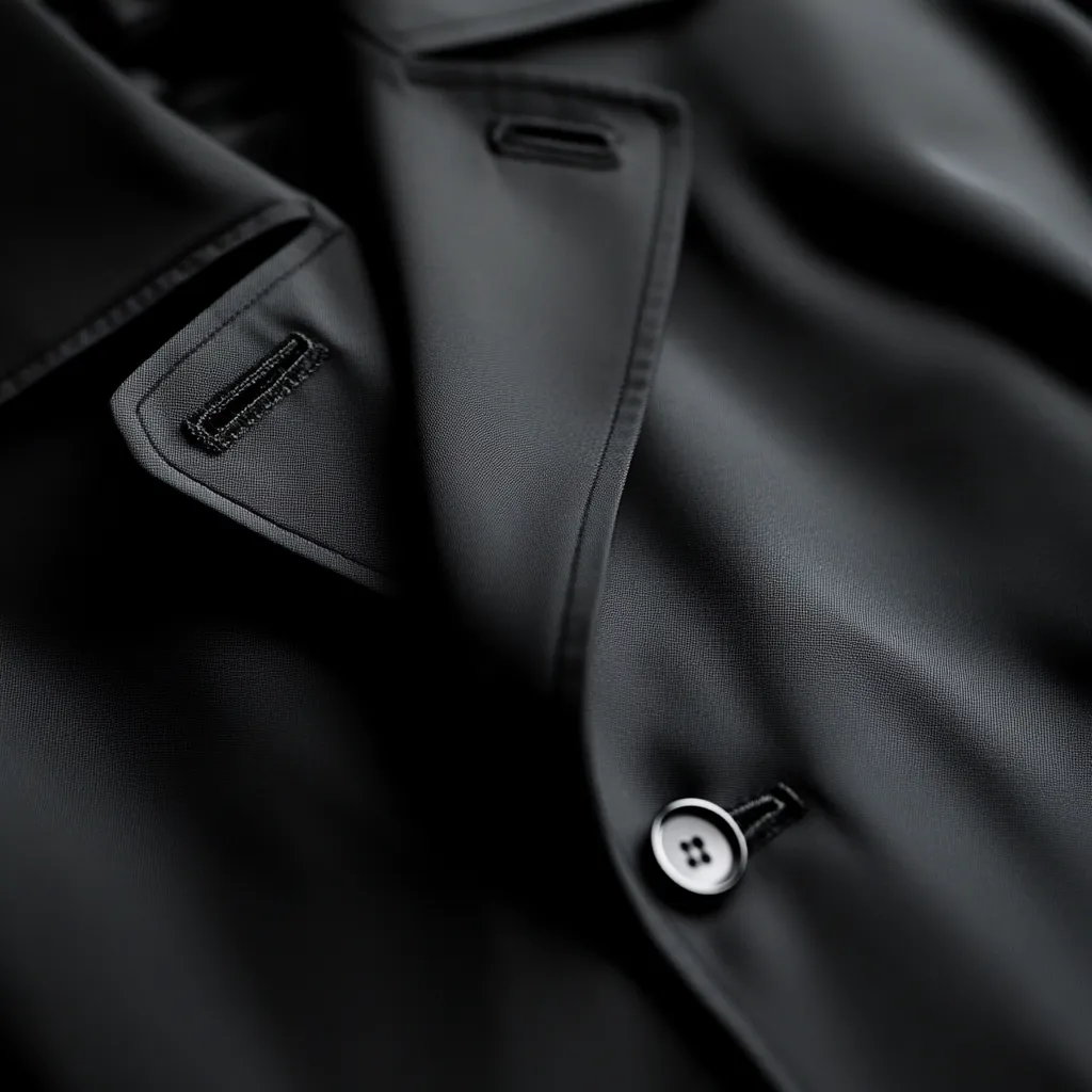 NOIR BUSINESS TRENCH COAT