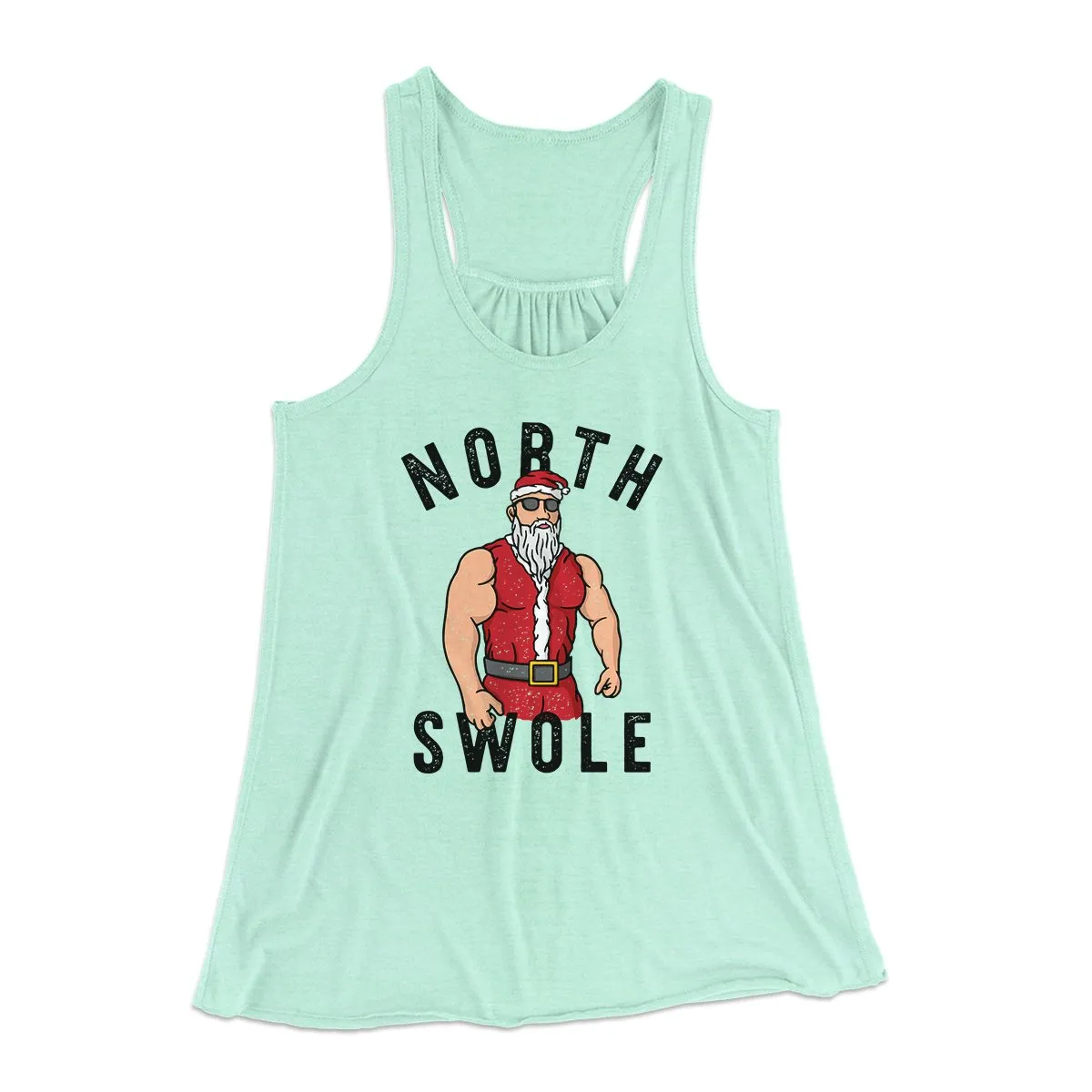 North Swole Women's Flowey Tank Top