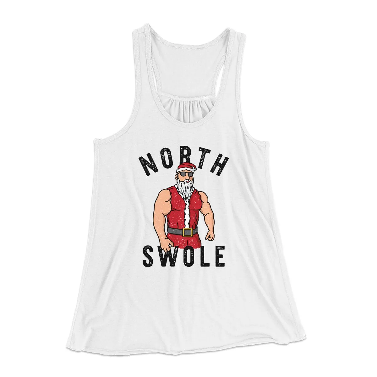 North Swole Women's Flowey Tank Top