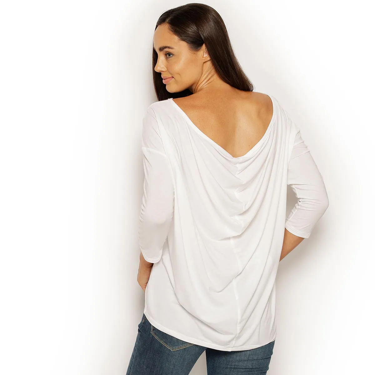 NOVA DRAPED TOP