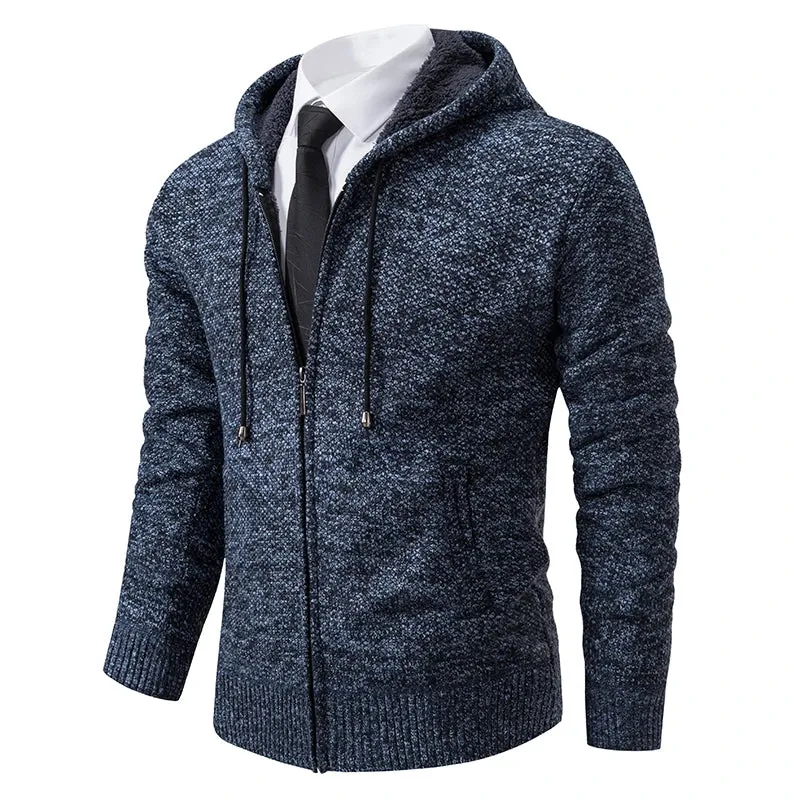 Obsidian Phoenix Fleece Zipper Cardigan