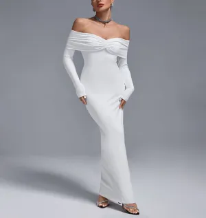 Off The Shoulder Maxi Dress