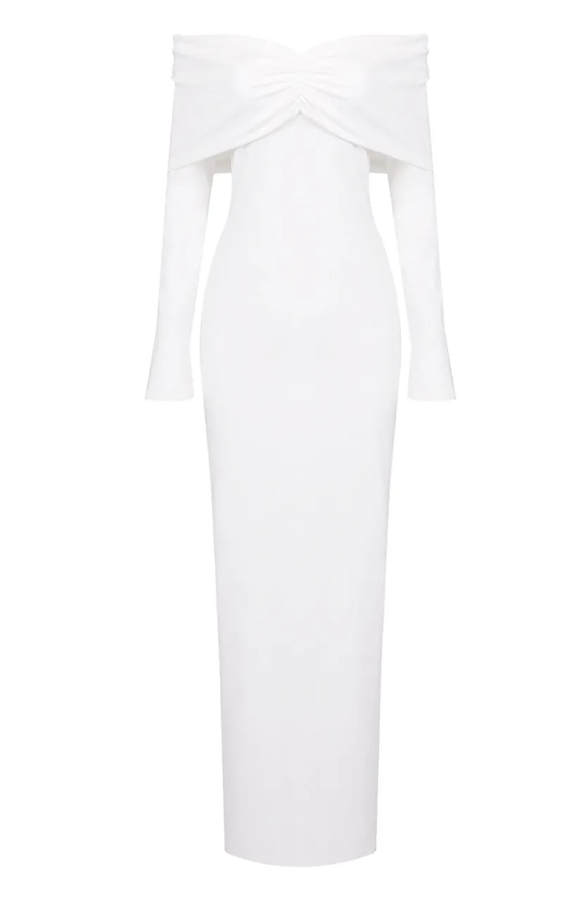 Off The Shoulder Maxi Dress