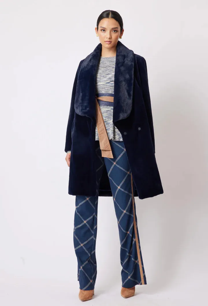 Oncewas II HARMONY Space Dye Peplum Knit Top