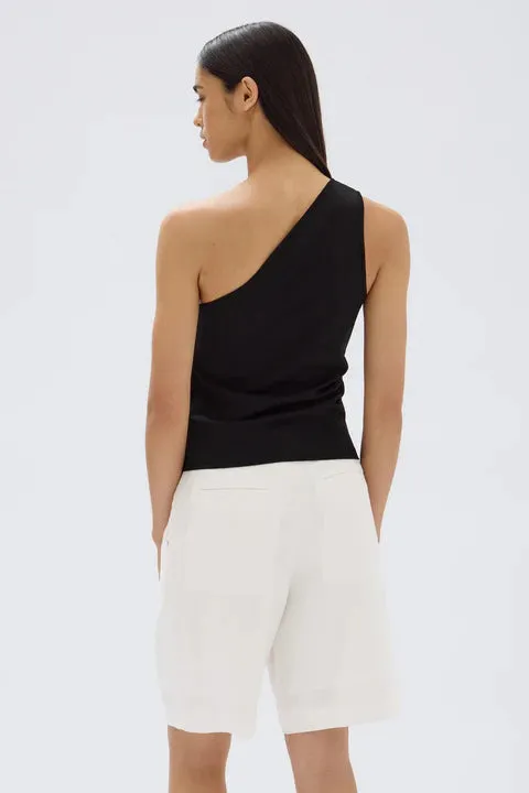 ORCHID JERSEY ONE SHOULDER