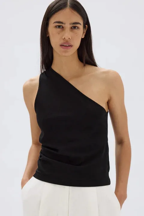 ORCHID JERSEY ONE SHOULDER