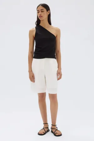 ORCHID JERSEY ONE SHOULDER