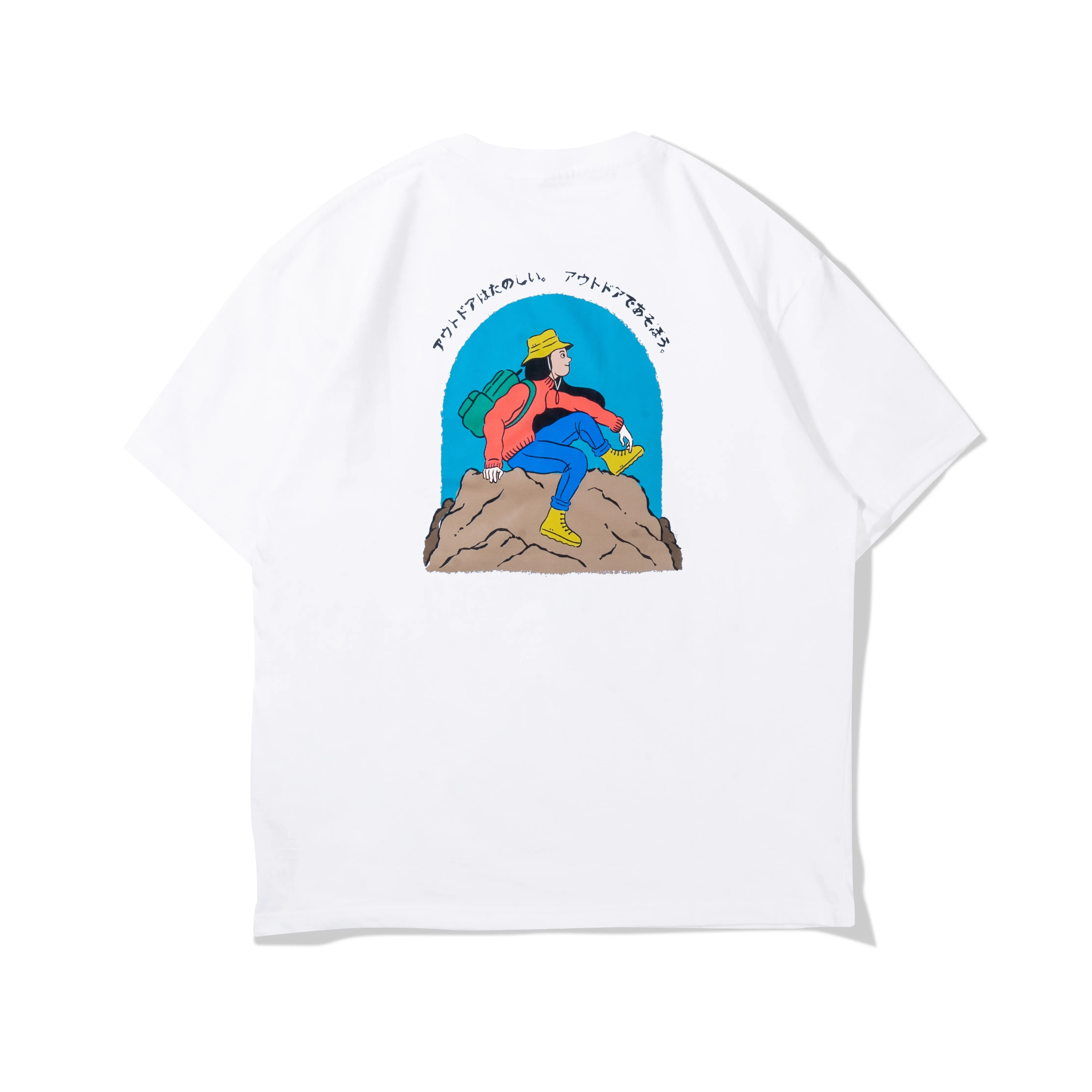 OUTDOOR PRODUCTS GIRL ON THE ROCK TEE