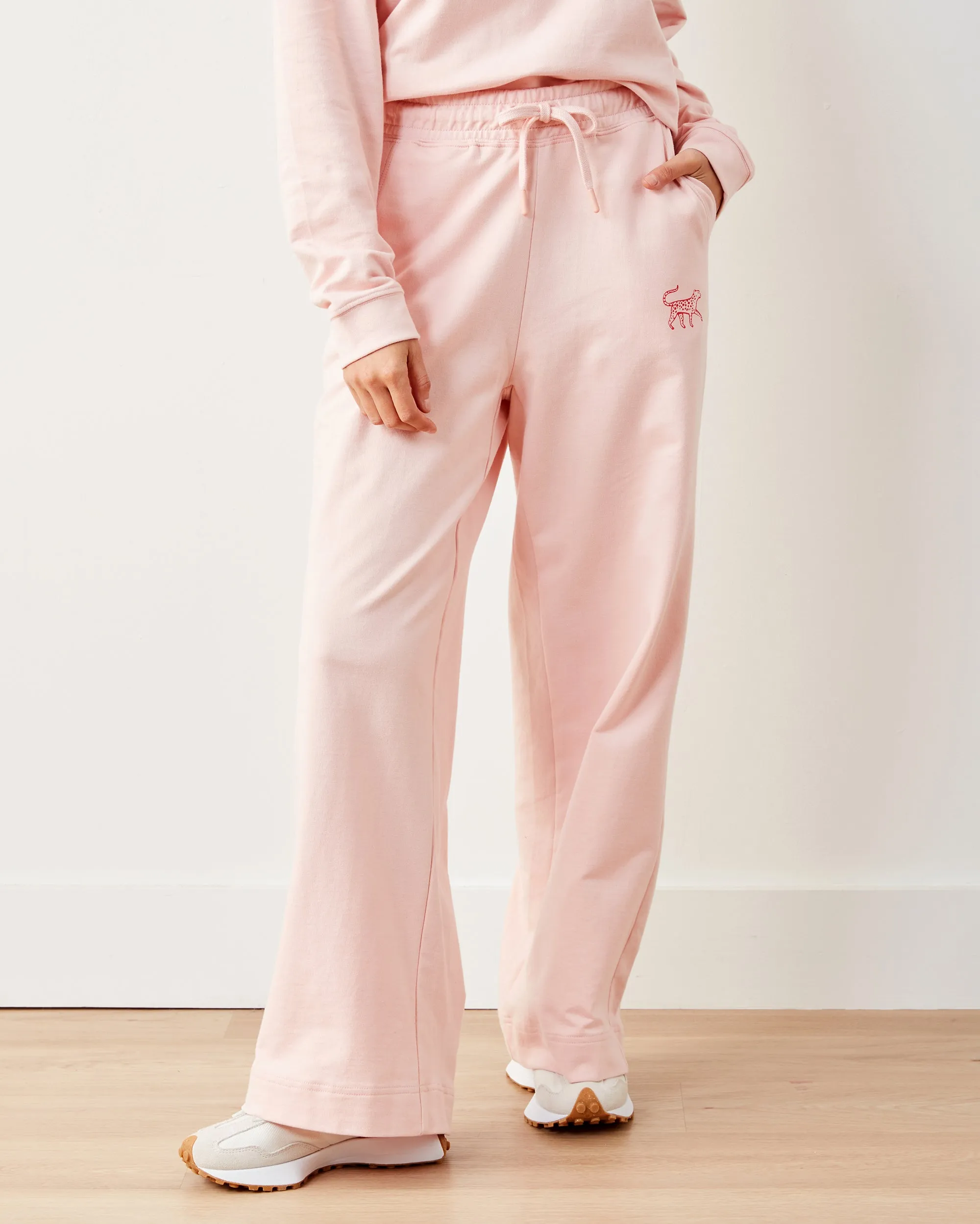 Pale Pink - Down Time Sweatsuit Set - Sweatsuit Set
