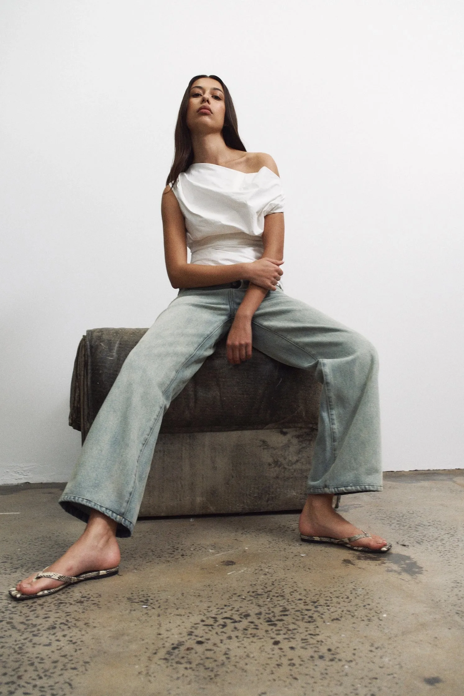 Pallas Top | Chalk