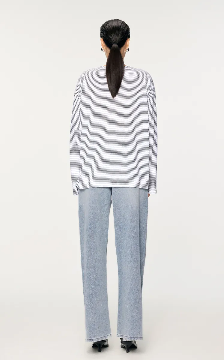 Pants / JNBY Relaxed Ultra-Long Flared Jeans