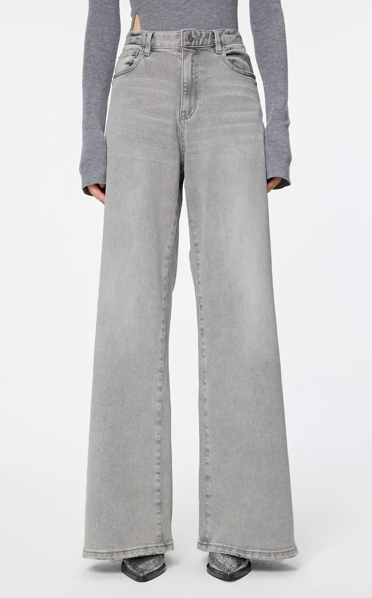 Pants / JNBY Relaxed Ultra-Long Flared Jeans