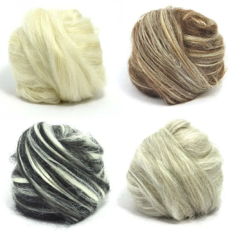 Paradise Fibers Alpaca/Tussah Silk Tops