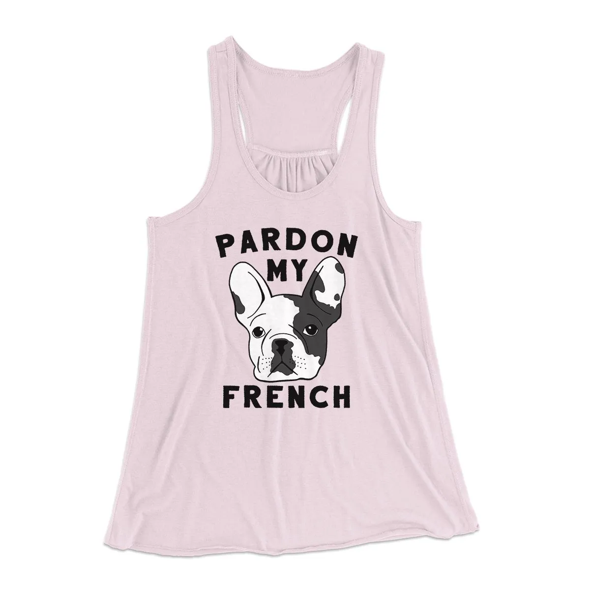 Pardon My French Funny Women's Flowey Tank Top