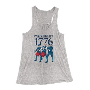 Party Like It's 1776 Women's Flowey Tank Top