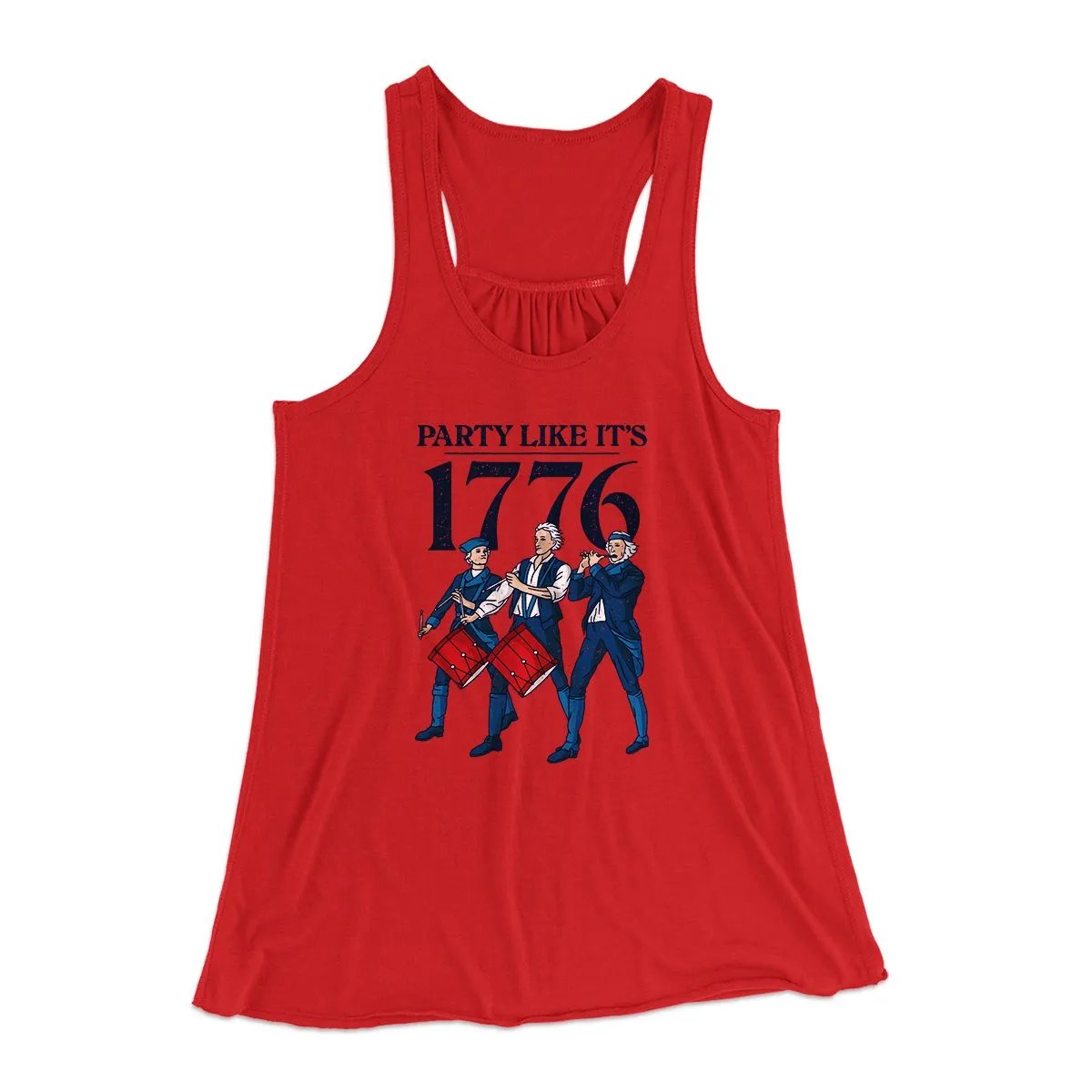 Party Like It's 1776 Women's Flowey Tank Top