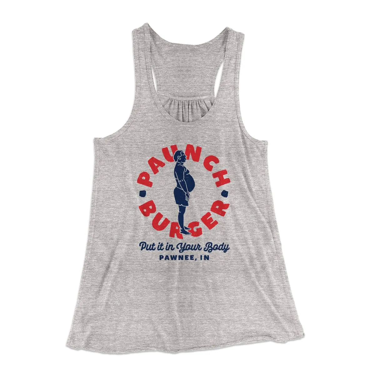 Paunch Burger Women's Flowey Tank Top