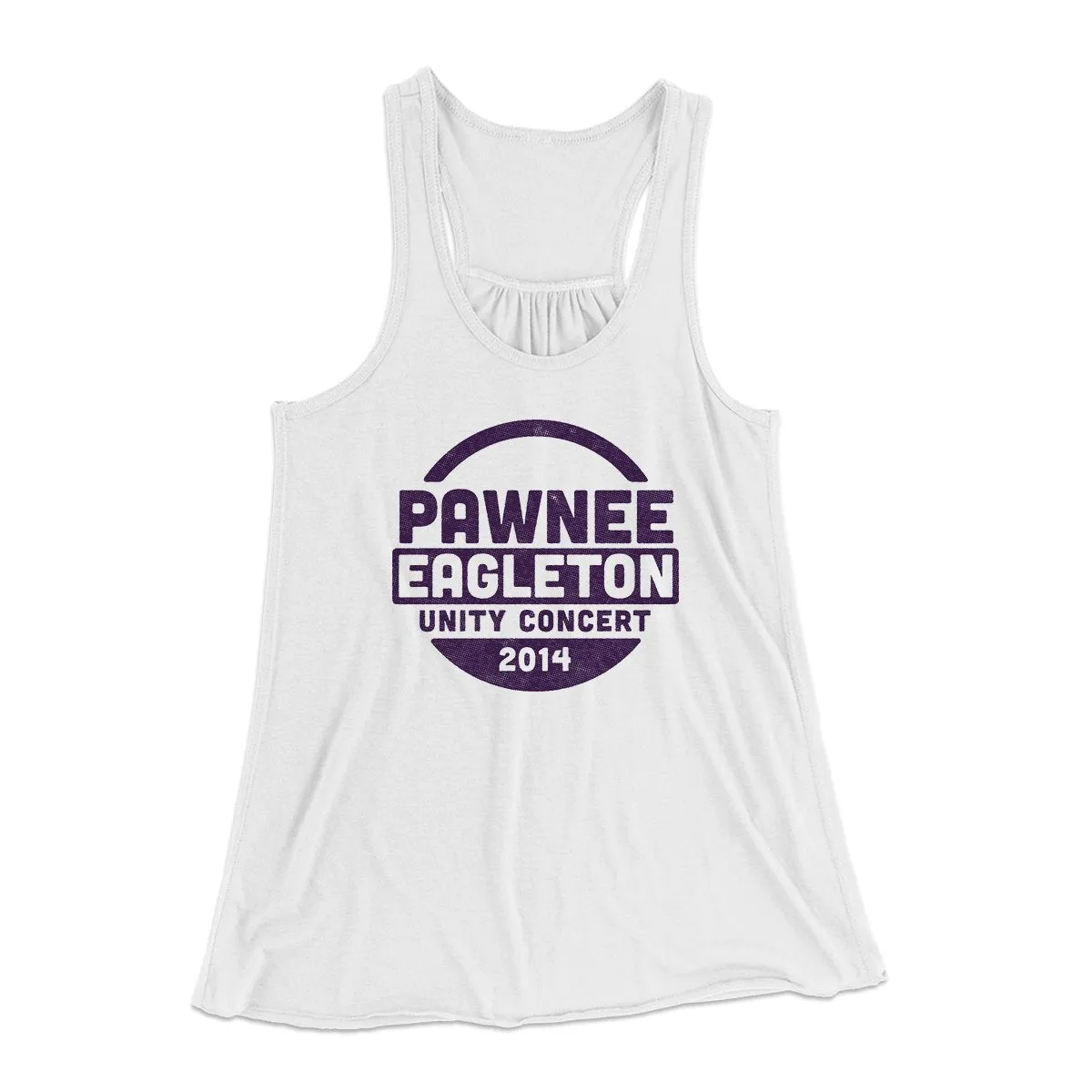 Pawnee Eagleton Unity Concert Women's Flowey Tank Top
