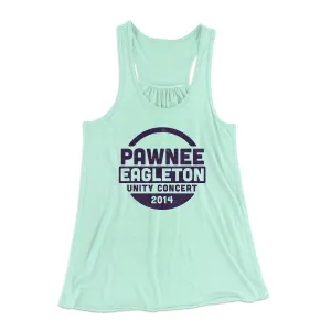 Pawnee Eagleton Unity Concert Women's Flowey Tank Top