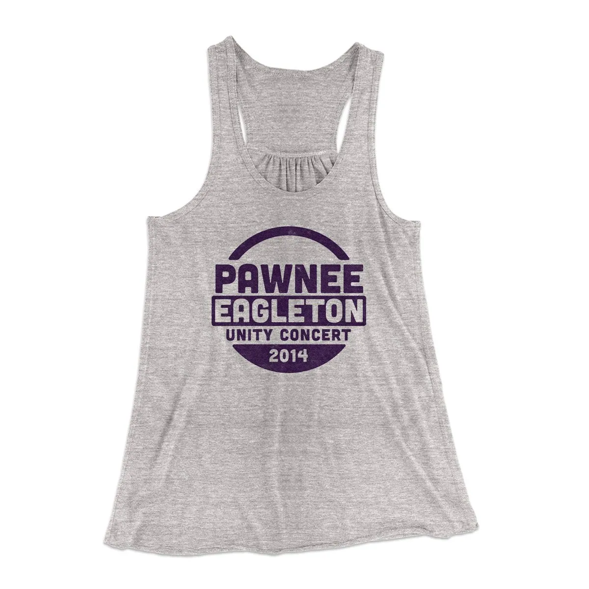 Pawnee Eagleton Unity Concert Women's Flowey Tank Top