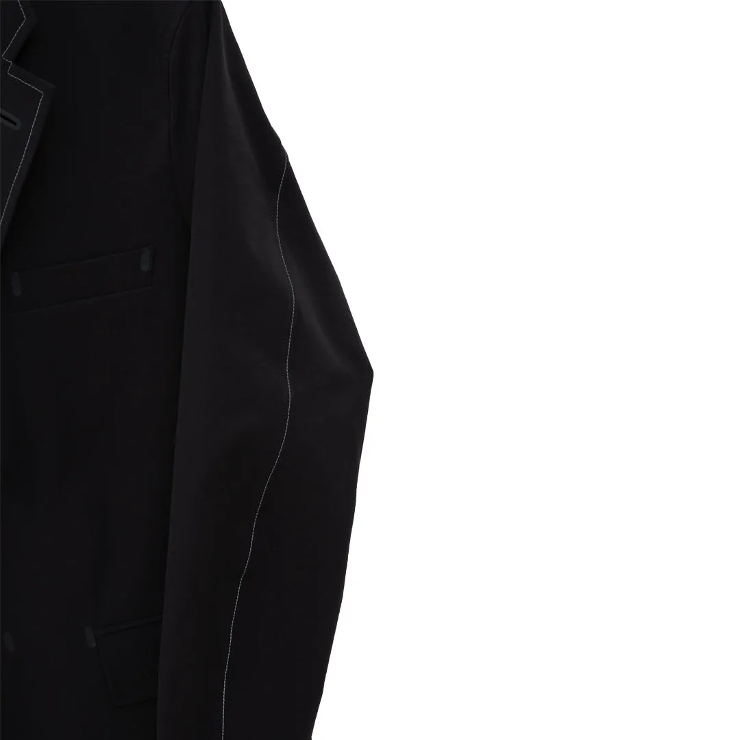 Plain Tailored  Stretch Jacket