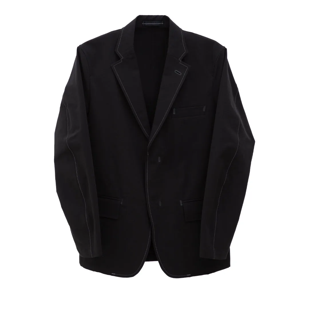 Plain Tailored  Stretch Jacket
