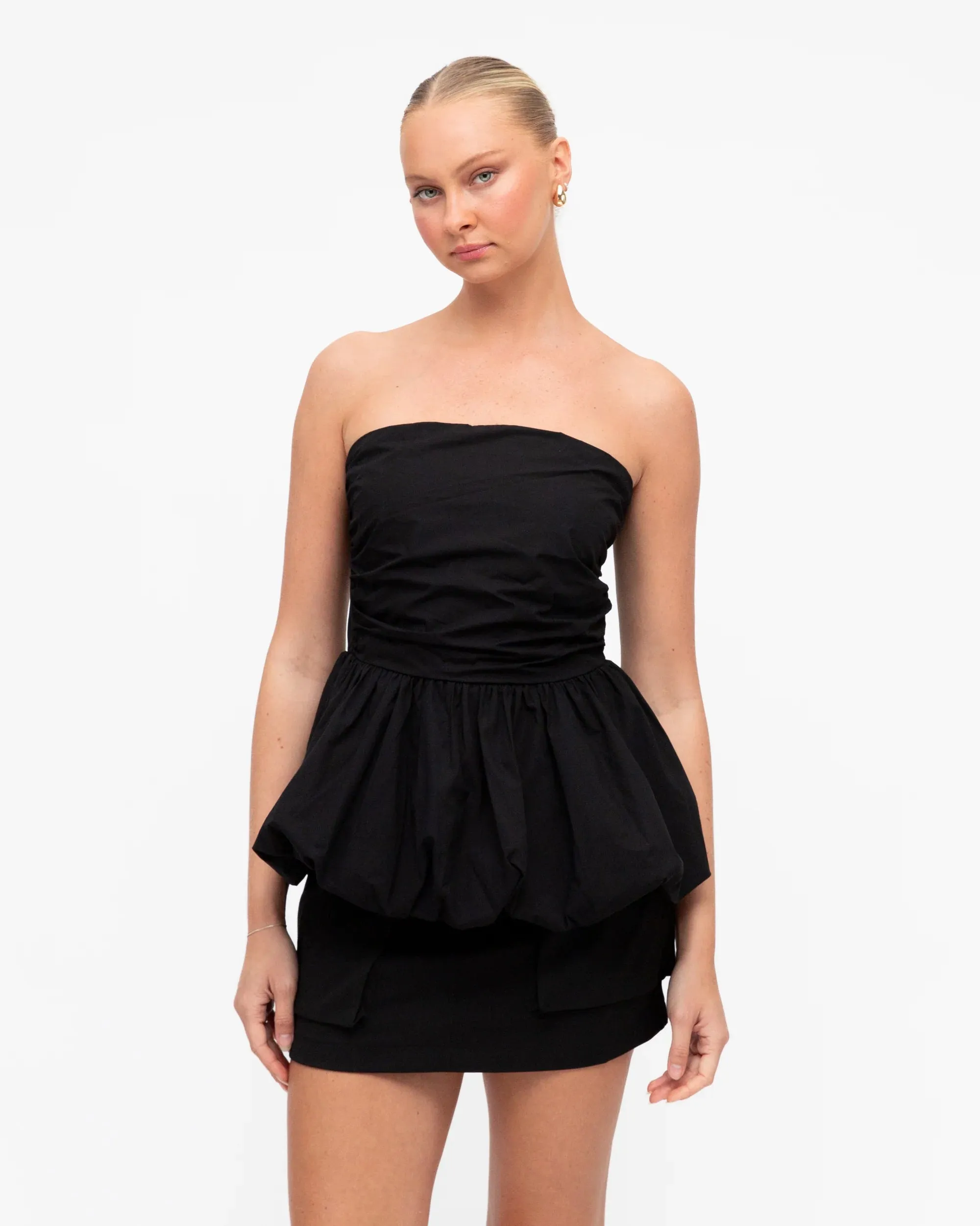 Poppy Bubble Top