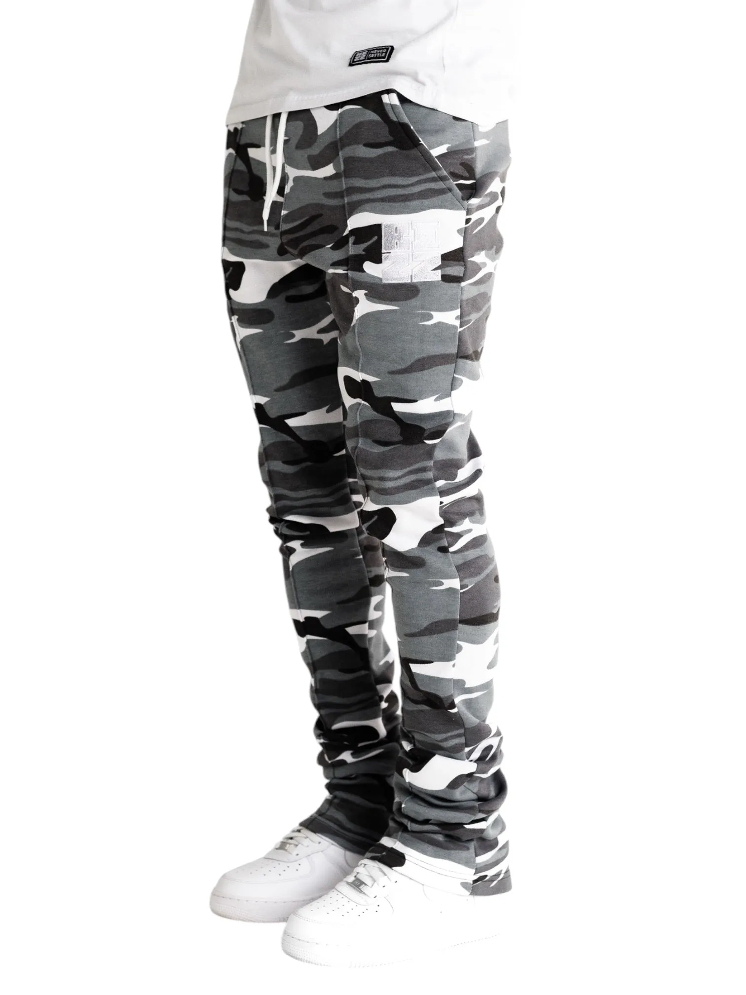 (Pre-Order) StackJaxx Pants in Grey Camo