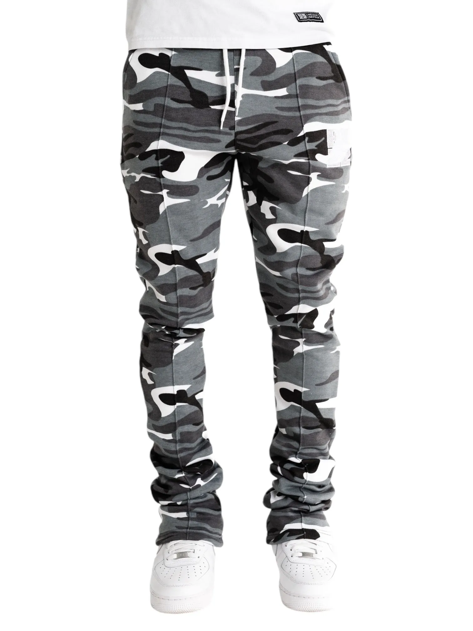 (Pre-Order) StackJaxx Pants in Grey Camo