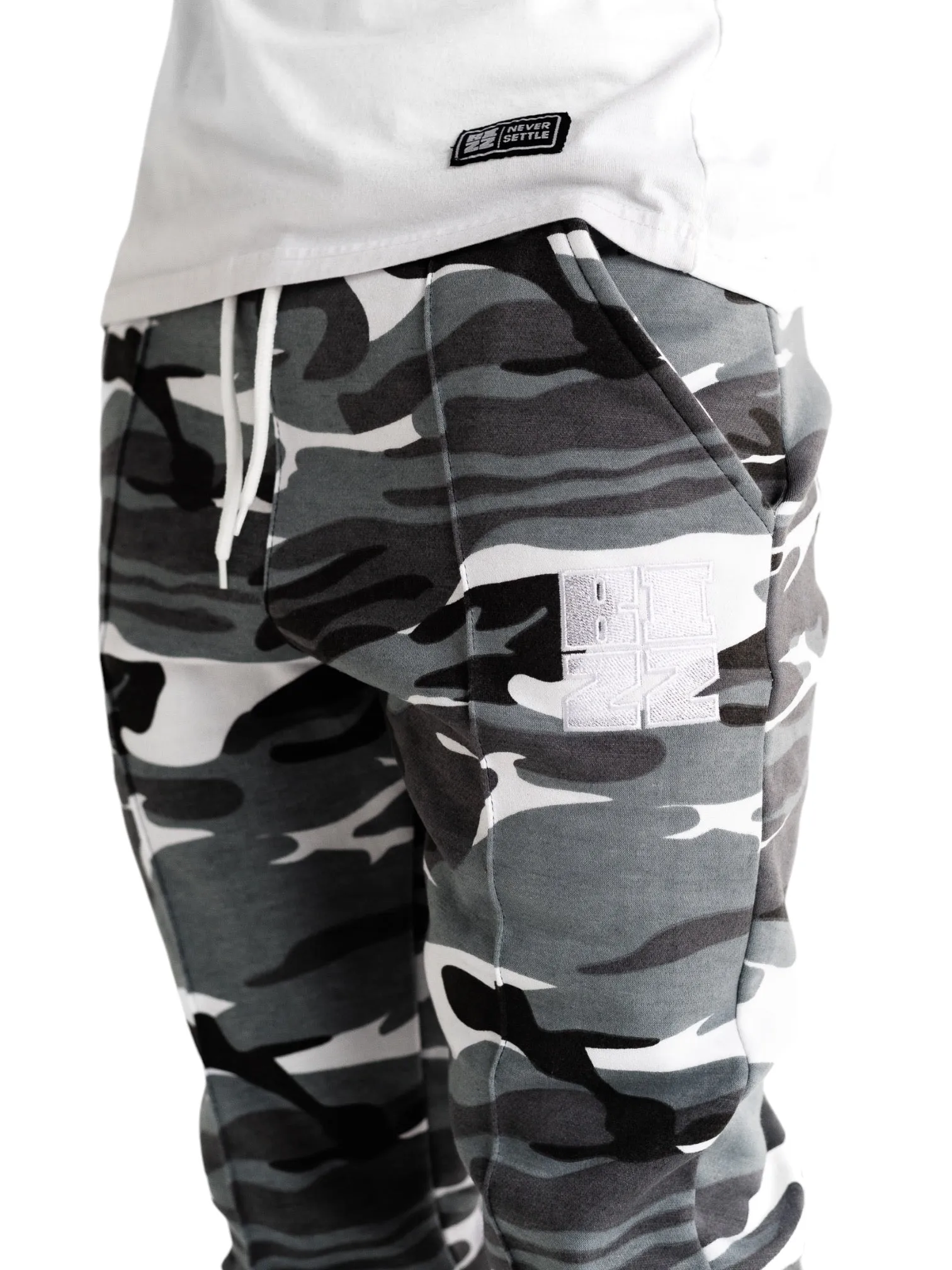 (Pre-Order) StackJaxx Pants in Grey Camo